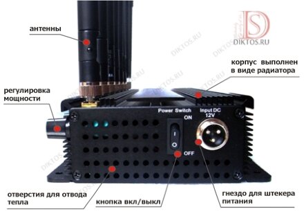 Стационарный подавитель Hankir  130 - 5G
